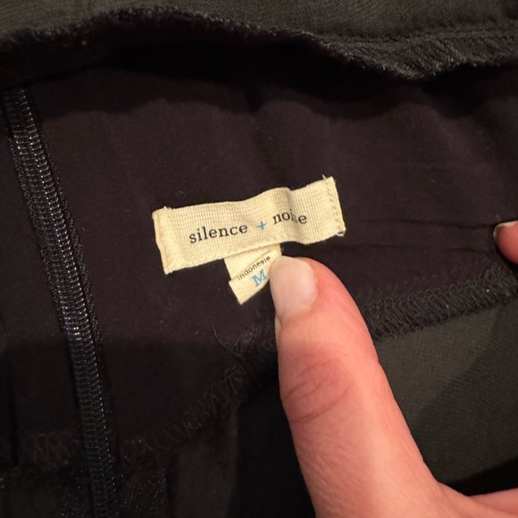 Urban Outfitters Silence + Noise / Satin Peplum Top - Picture 5 of 5